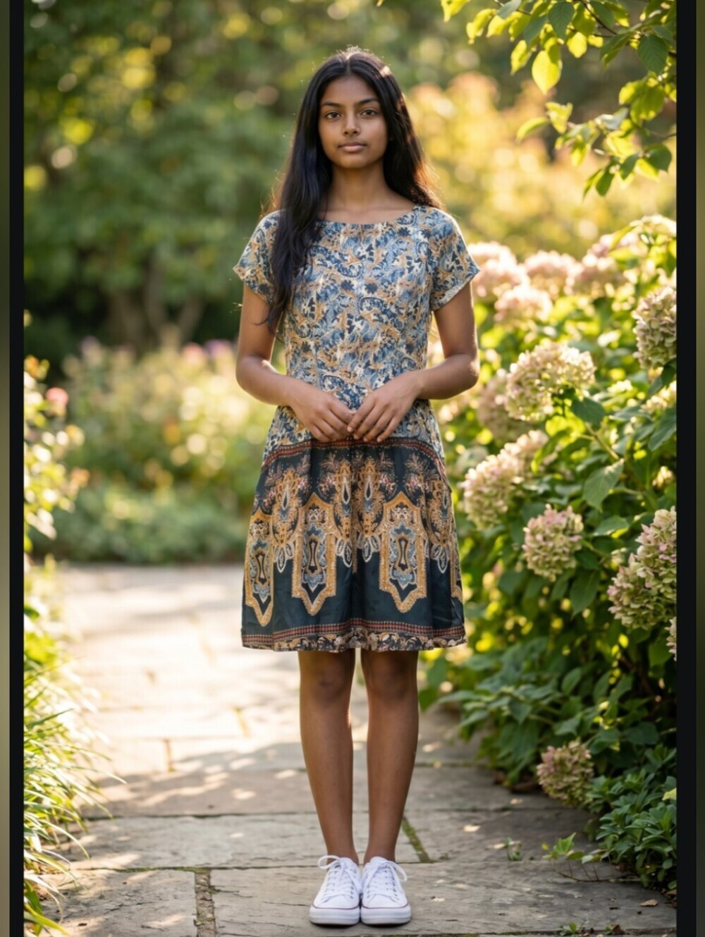Kenny 100% Silk Dress